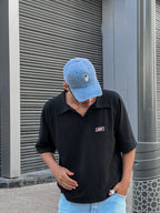 LIOOZ RELAXED POLO (black)