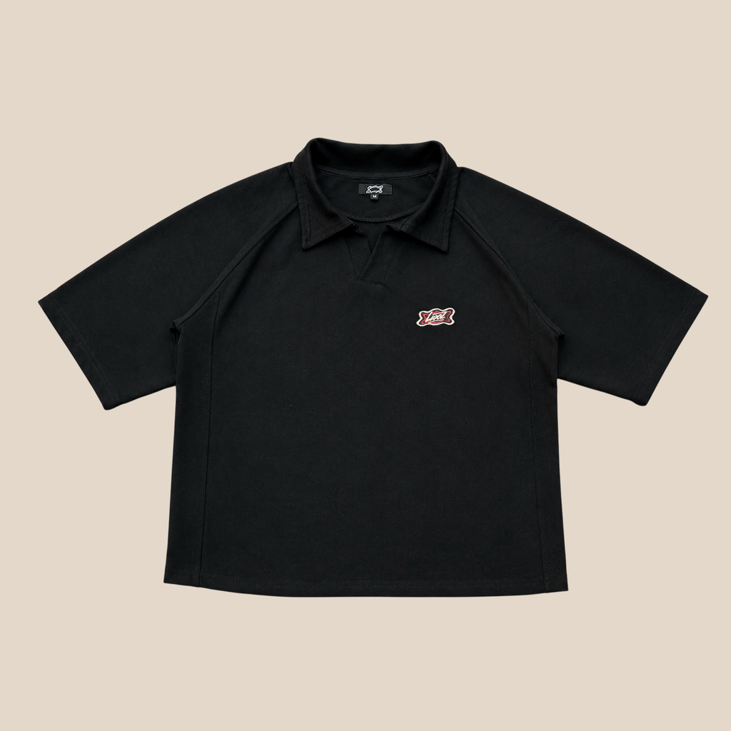 LIOOZ RELAXED POLO (black)